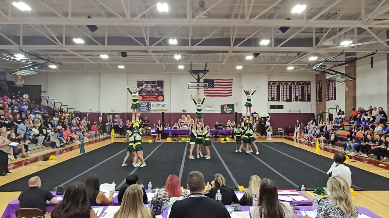 Louisa County High School at Battle at Byrd Cheer Competition 2025