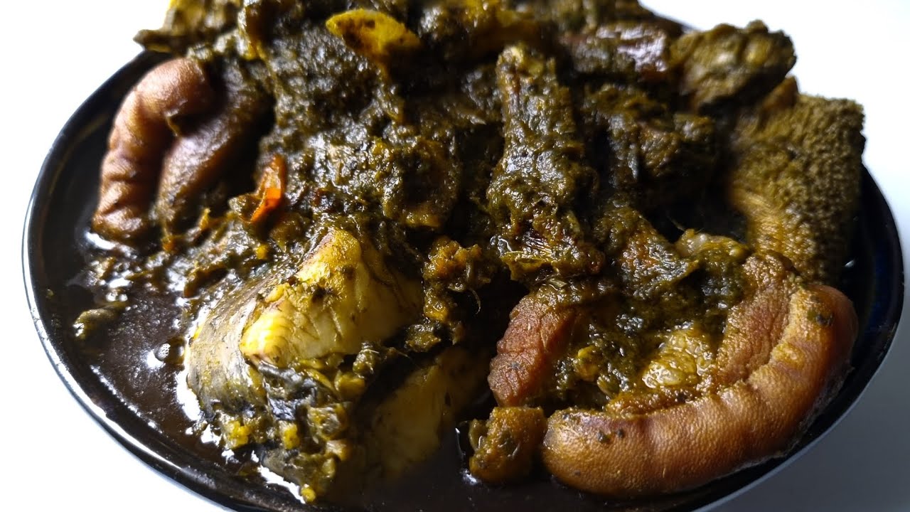 How to Cook Nigerian Black Soup | #BlackSoup#NigerianFood #NigerianRecipes#AfricanFood# CookTutorial