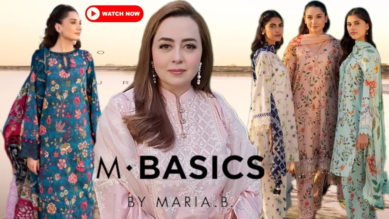 Maria B New Lawn Collection 2024 M Basic Eid Volume Summer