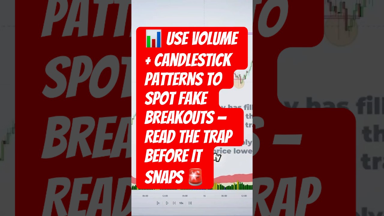 📊 Use Volume + Candlestick Patterns to Spot Fake Breakouts — Read the Trap Before It Snaps 🚨