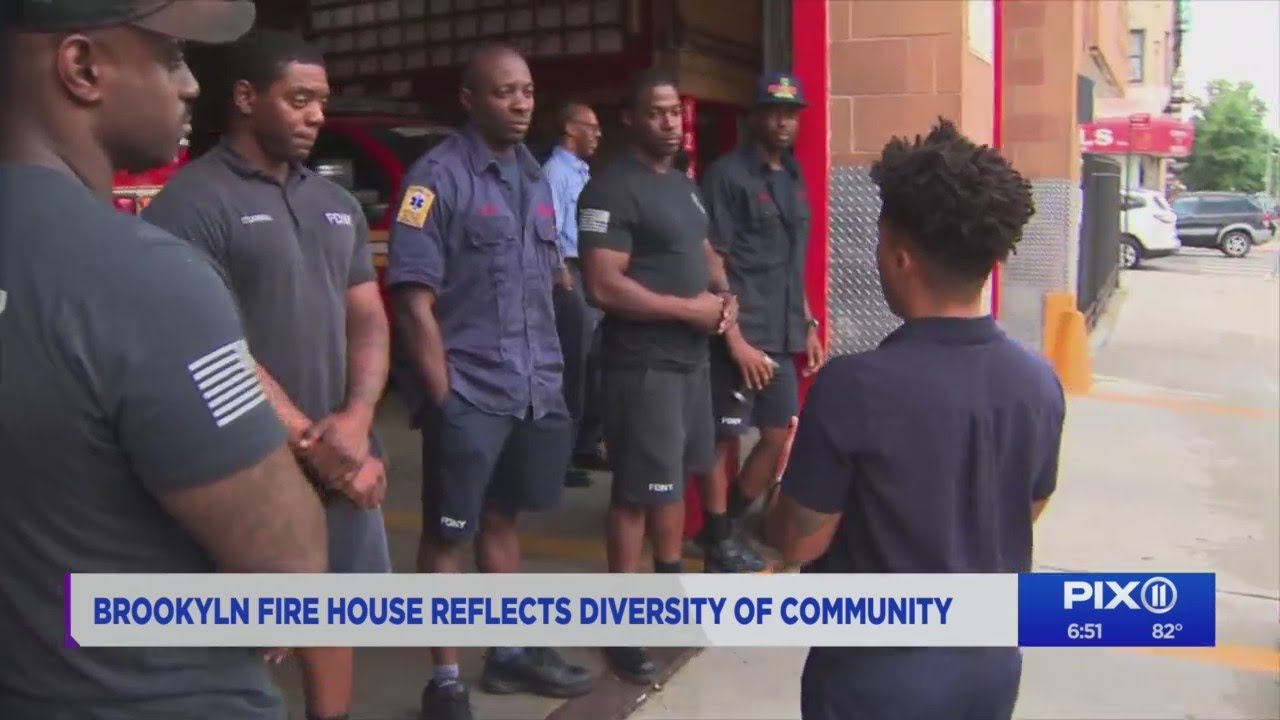 Brooklyn firehouse reflects diversity of community