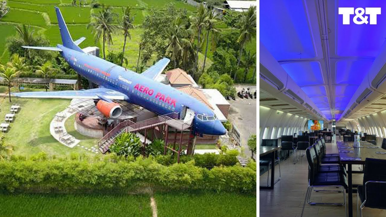 Amazing Restaurant Built Inside Abandoned Aeroplane