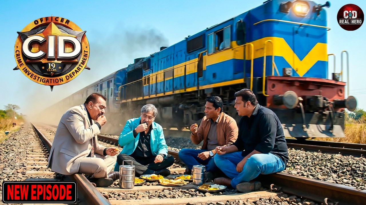 CID ​​टीम ने मिशन के बीच ट्रैक पर किया लंच | CID | सी.आई.डी. | Latest Episode