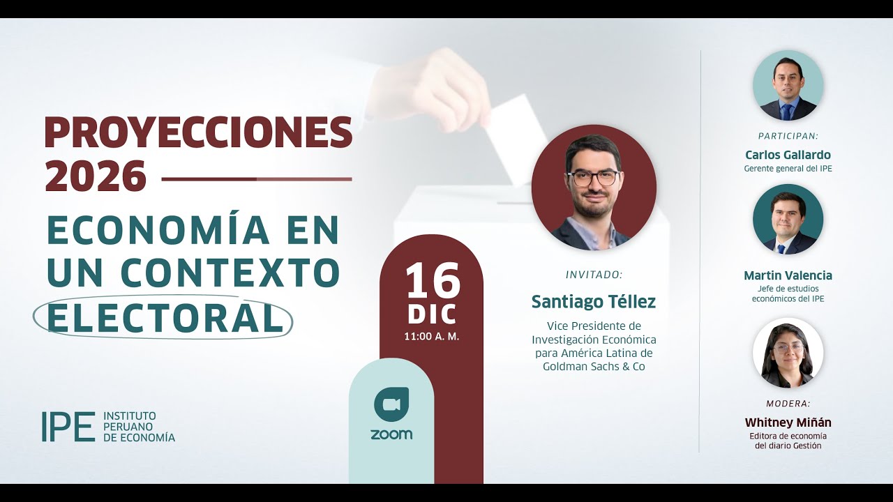 [Webinar] Proyecciones 2026: econom&iacute;a en un contexto electoral