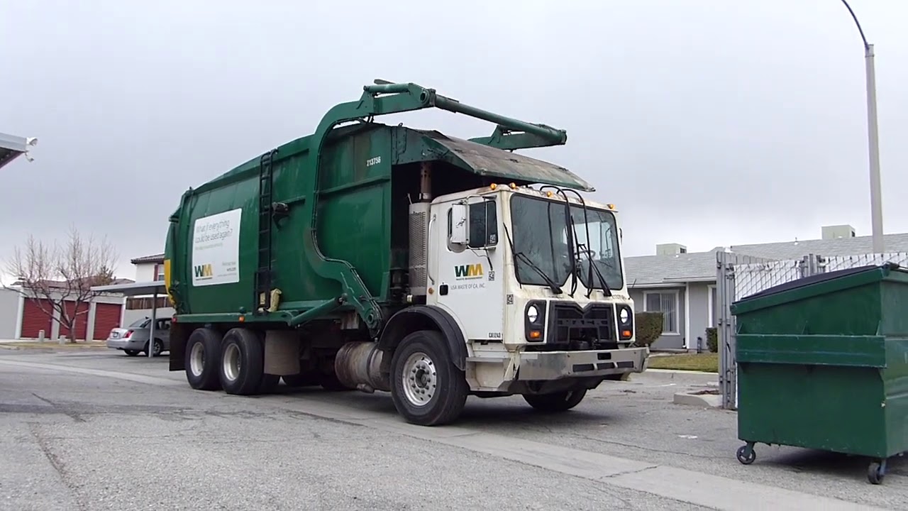 Waste Management New Way Mammoth Front Loader