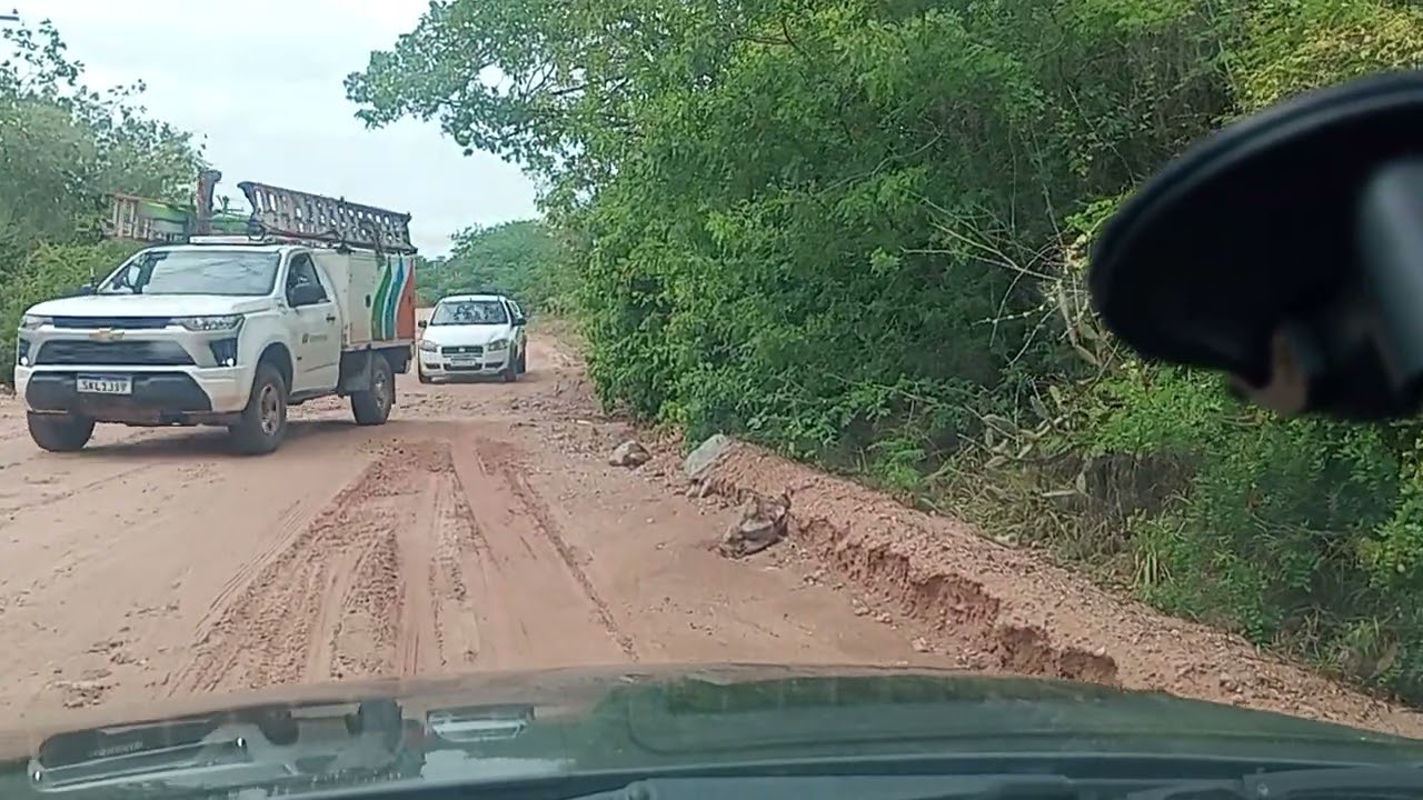 DEPOIS DA CHUVA VEJA COMO FICOU AS ESTRADAS