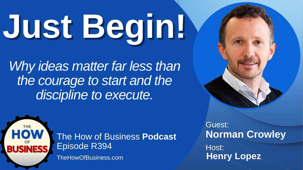 Just Begin! The customer will fix your idea very quickly.