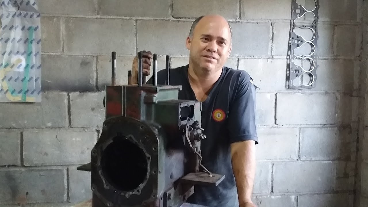 desmontando motor yanmar BT 22 # segunda parte