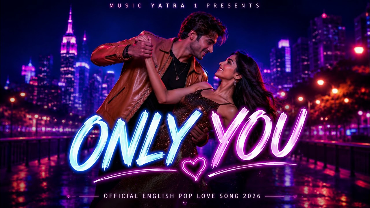 ONLY YOU ❤️ | Modern English Pop Love Song 2026 | Official Music Video | Music Yatra1 |#PopMusic |ai