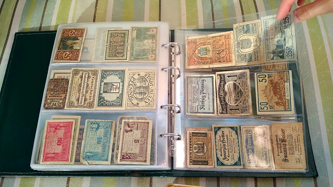 Collection of banknotes
