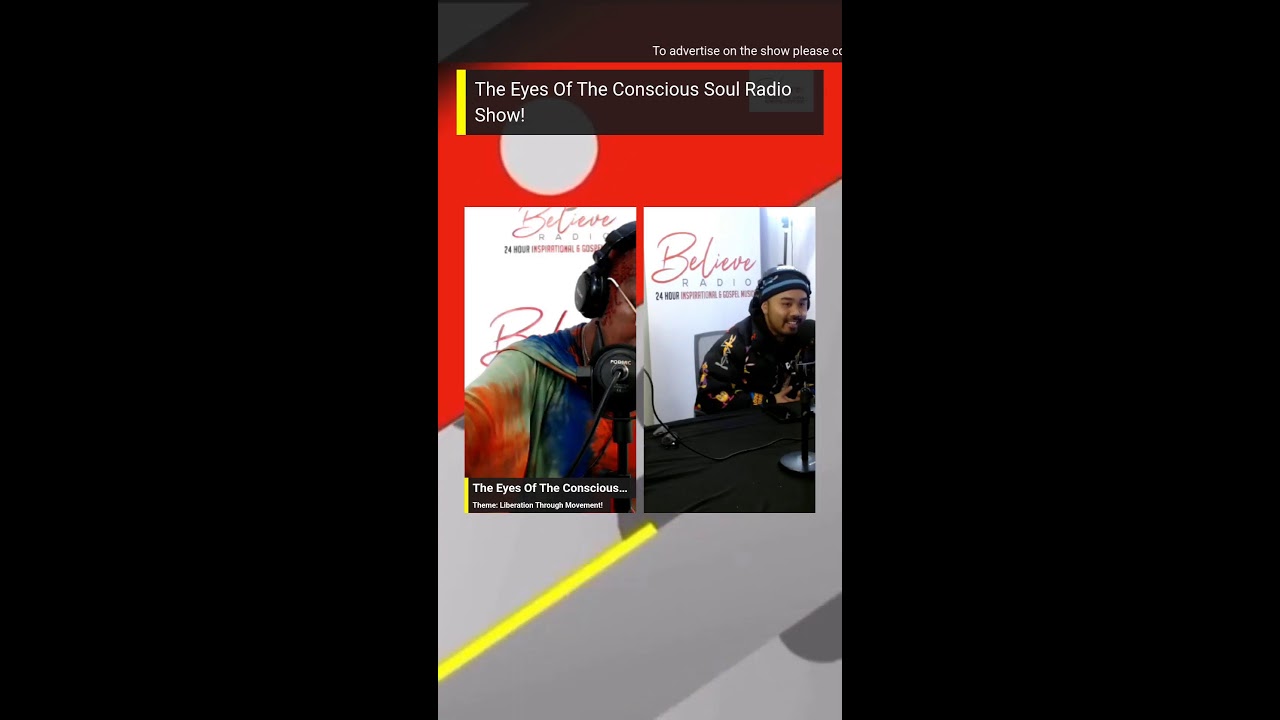The Eyes Of The Conscious Soul Radio Show!