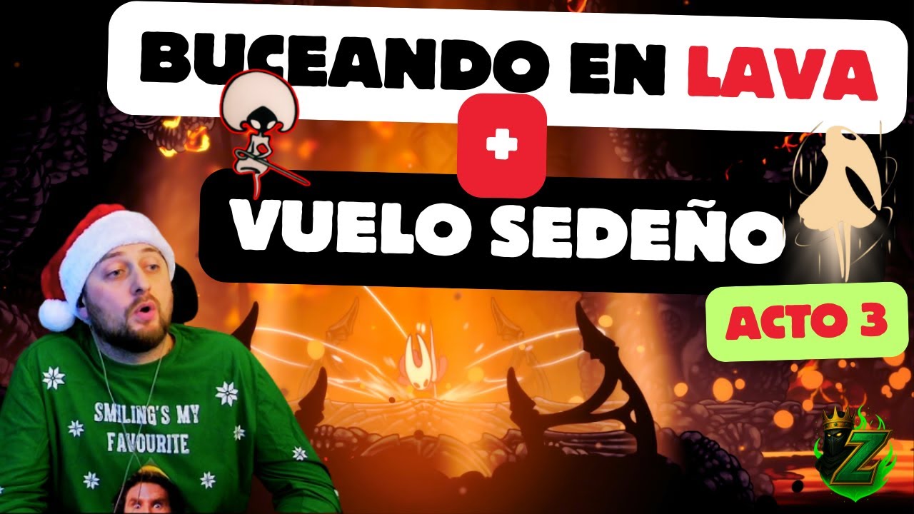 😱 ¡Bajamos al ABISMO atravesando LAVA ! 🤣| BossFight + Parkour | Silksong Acto 3