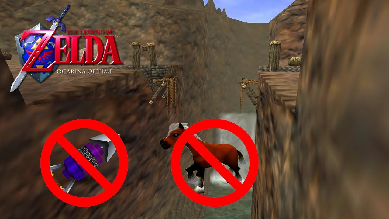 Ocarina of Time - Gerudo Fortress Early (Hookshot Only)