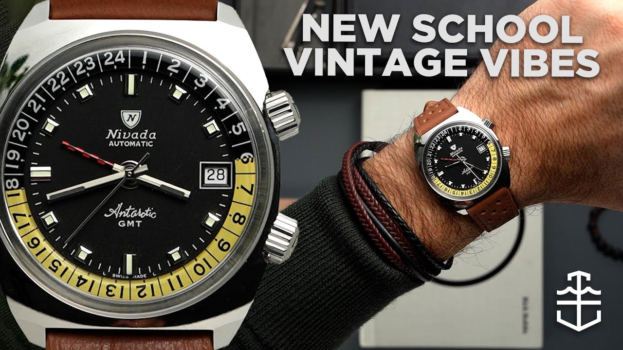 The Nivada Grenchen Antarctic GMT is even better than the 60s original