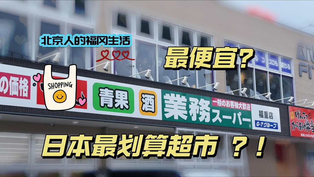 日本最便宜划算的超市是这家？| 高龄孕妇日常产检后超市大采购