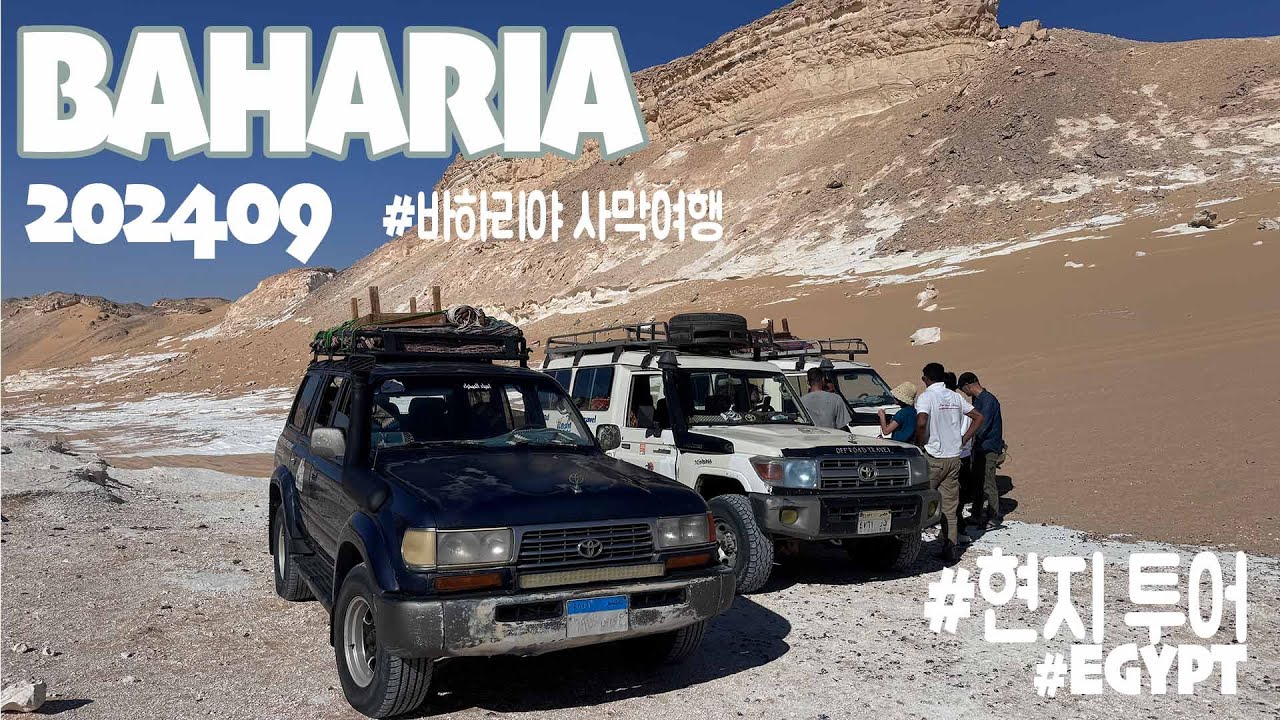 Trip006_ 바하리야 사막 현지 투어 #바하리야현지투어 #이집트여행  #바하리야사막투어 #현지투어 #블랜엔화이트사막 #사막투어 #사막1박2일 #travel #배낭여행
