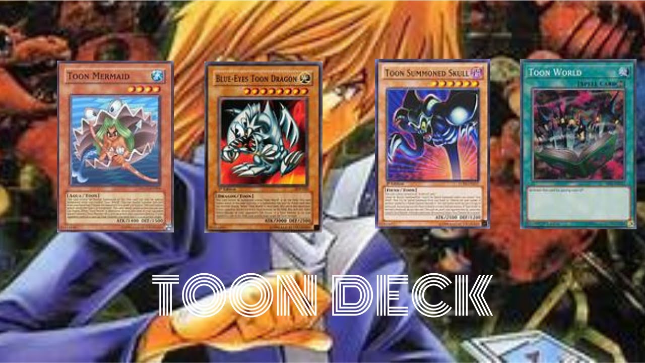 Yugioh JOEY THE PASSION Toon Deck