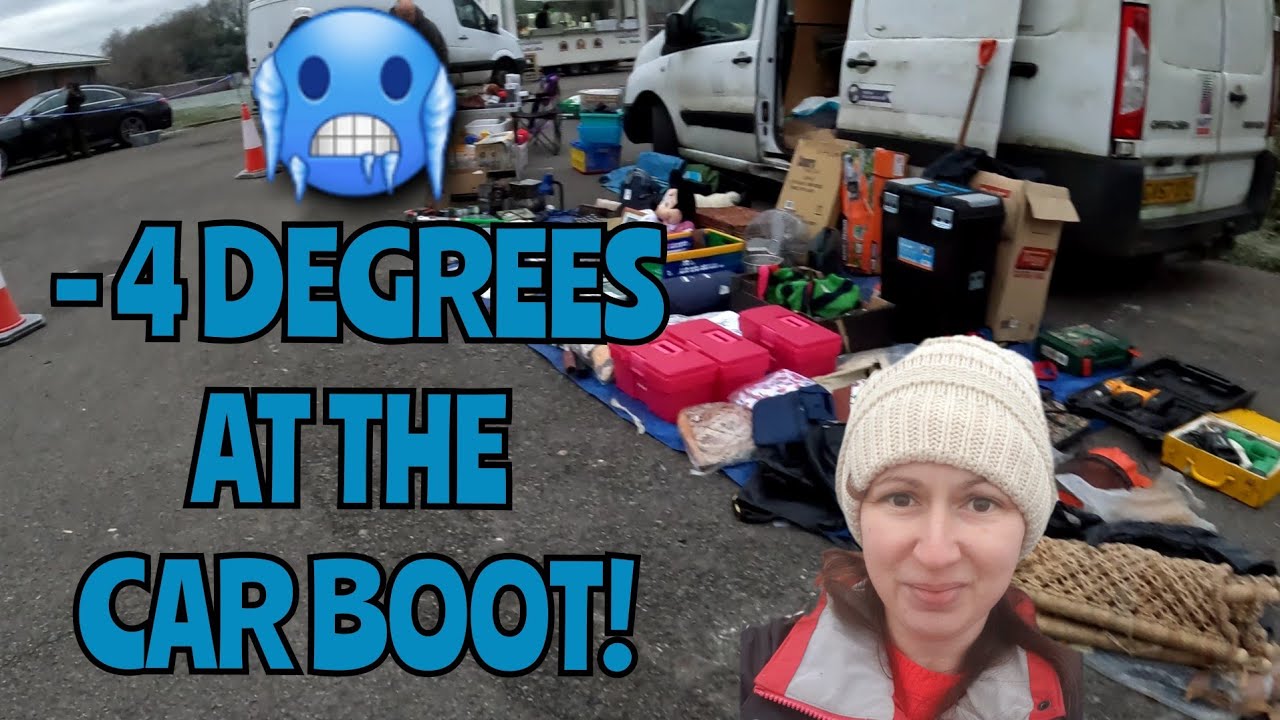 Going POGO FANTASTIC at the first car boot of the year!