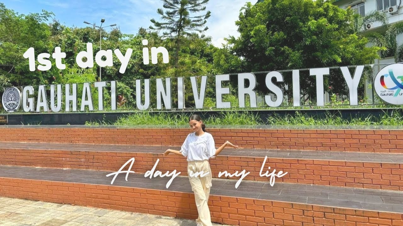 1st day at Guwahati Uni, here I come!🎓✨|New chapter, new beginnings #GUlife #superexcited #vlog #fun