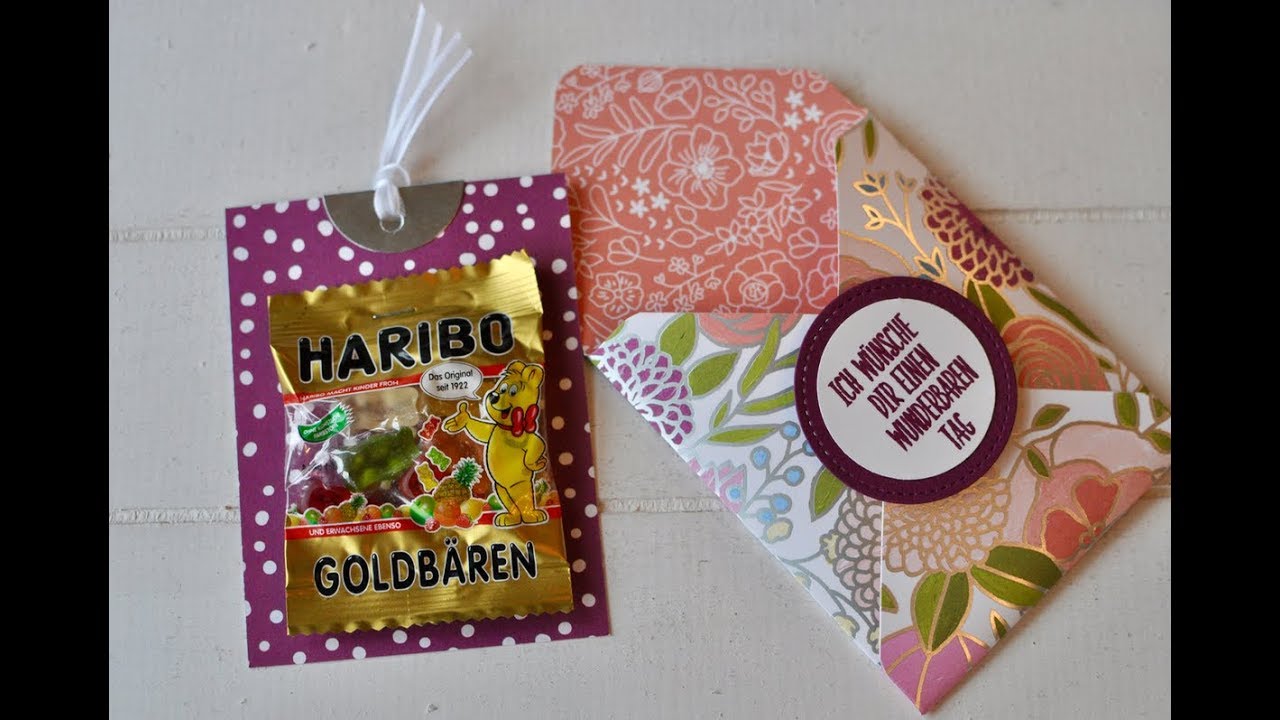 Tutorial: schneller Umschlag mit dem Kartensortiment Geburtstagssoiree von Stampin' Up!