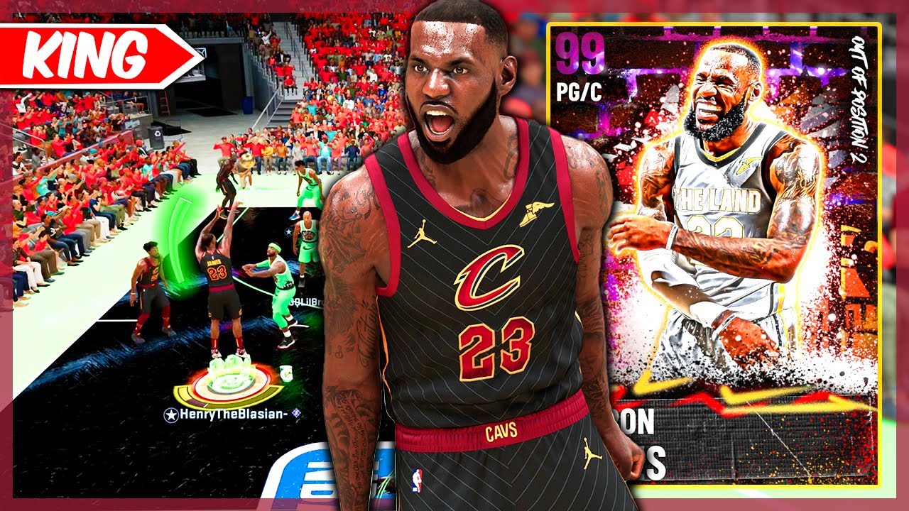 *POINT GUARD* DARK MATTER LEBRON JAMES GAMEPLAY! IS HE WORTH THE EXTRA 400K MT? NBA 2k21 MyTEAM