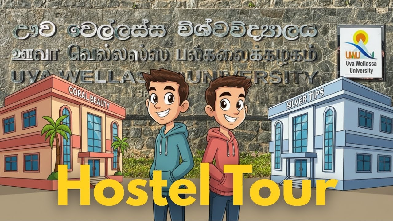 වෙල්ලස්සේ Boys Hostel | Uva Wellassa University Hostel Tour | Coral Beauty & Silver Tips