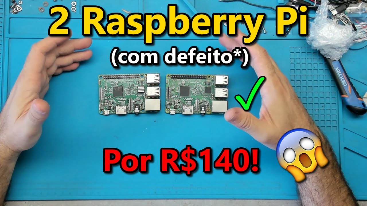 Tentativa de Conserto de Mais Dois Raspberry Pi!