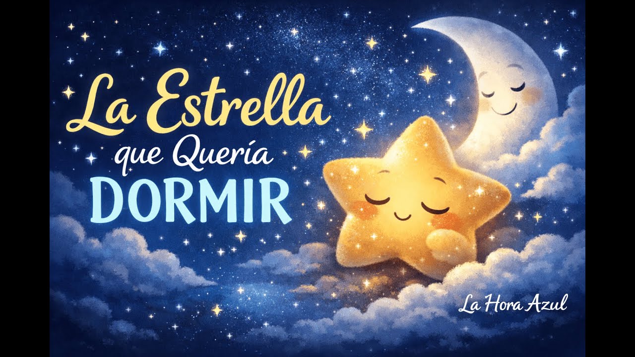🌙 La Estrella que Quería Dormir ✨ Cuento para Dormir Profundamente | La Hora Azul