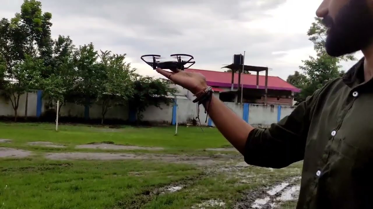 Drone | Dhakuakhana| St Thomas school| last fell because of bird | st thomas school in drone view