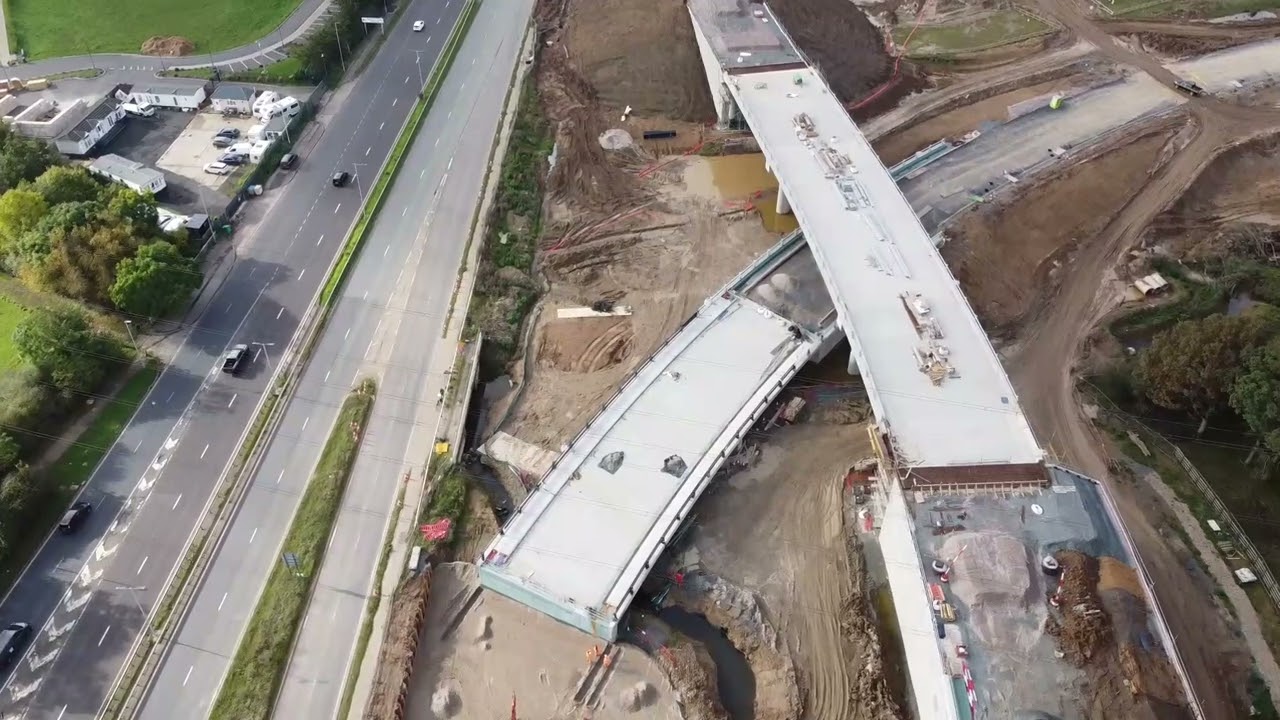 M25 Junction 28 Improvements October 24 Part6