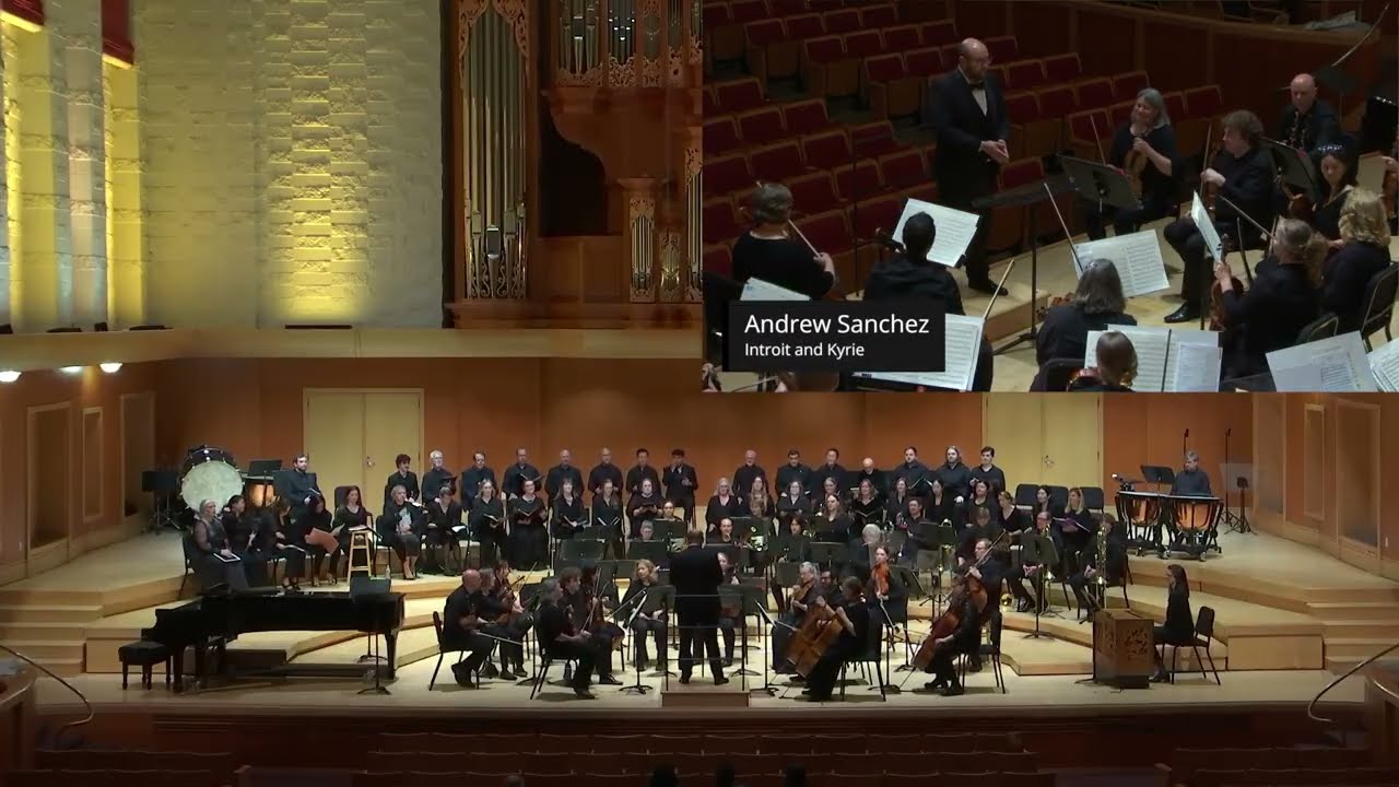 Gabriel Fauré - Requiem in D minor, I. Introit et Kyrie /// Andrew Sánchez, conductor