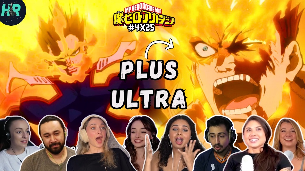 ENDEAVOR VS NOMU!!😱⚡ ABSOLUTE CINEMA!! My Hero Academia Season 4 Episode 25 Reaction Mashup
