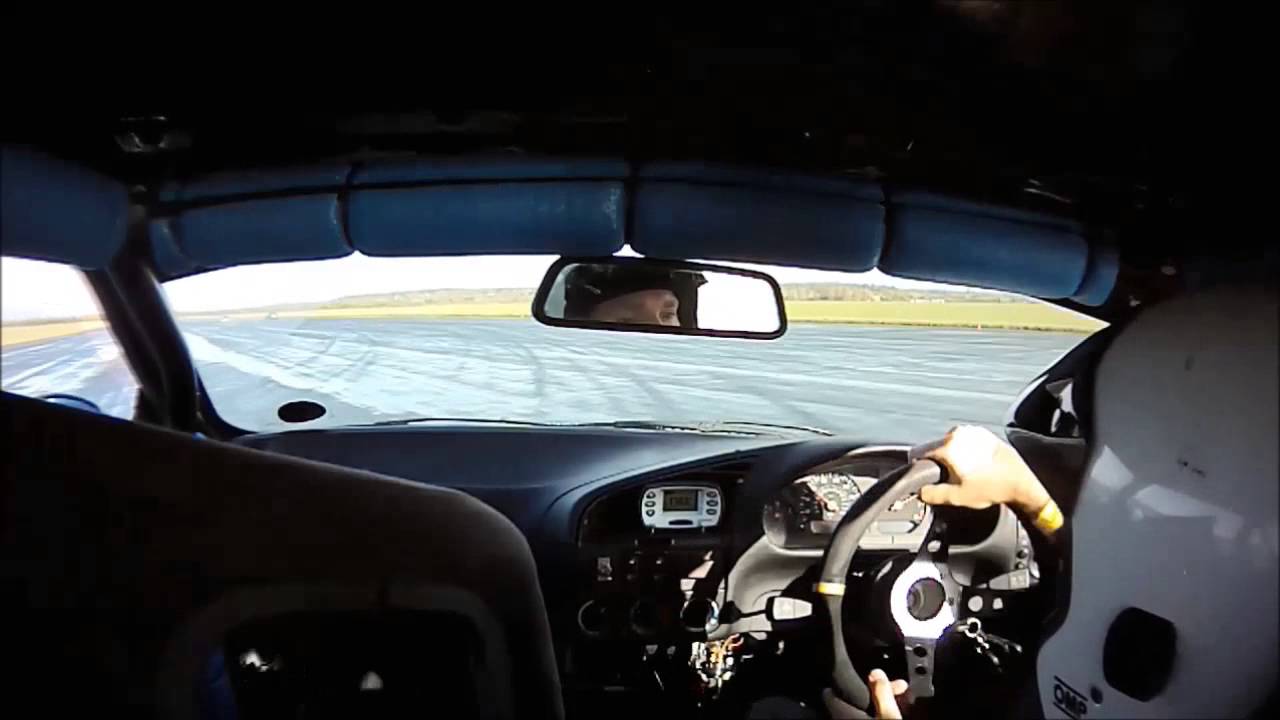 Abingdon flying lap and skids trackday e36 m3