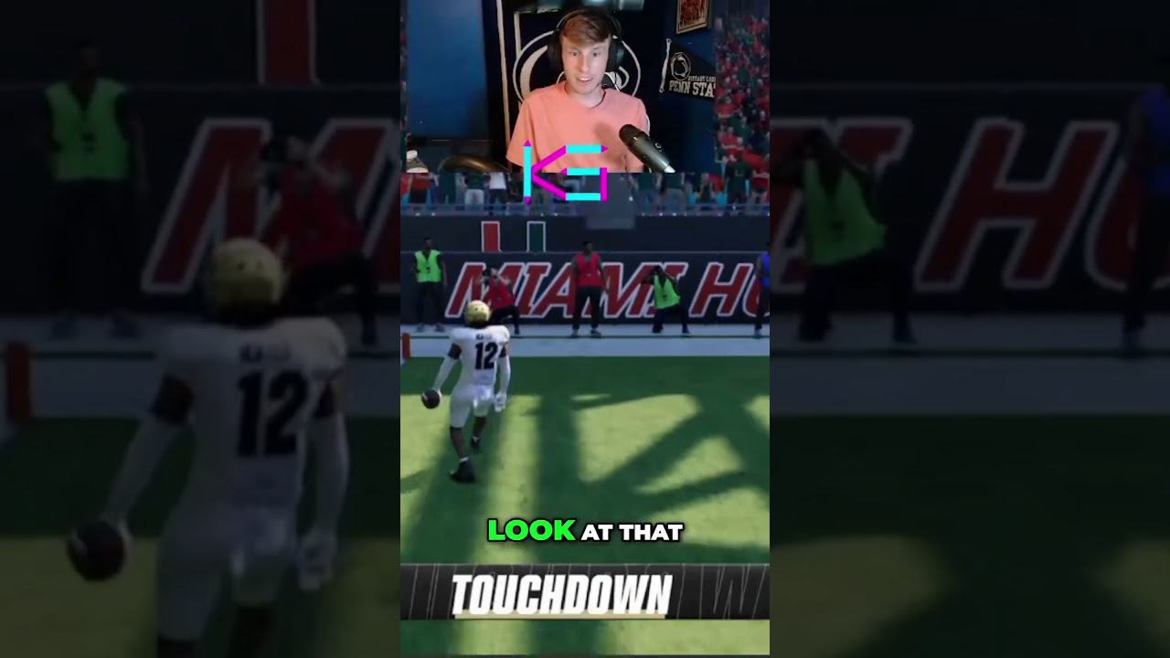 Cheat code unlocked 🔓#ncaafb #collegefootball #cfb25