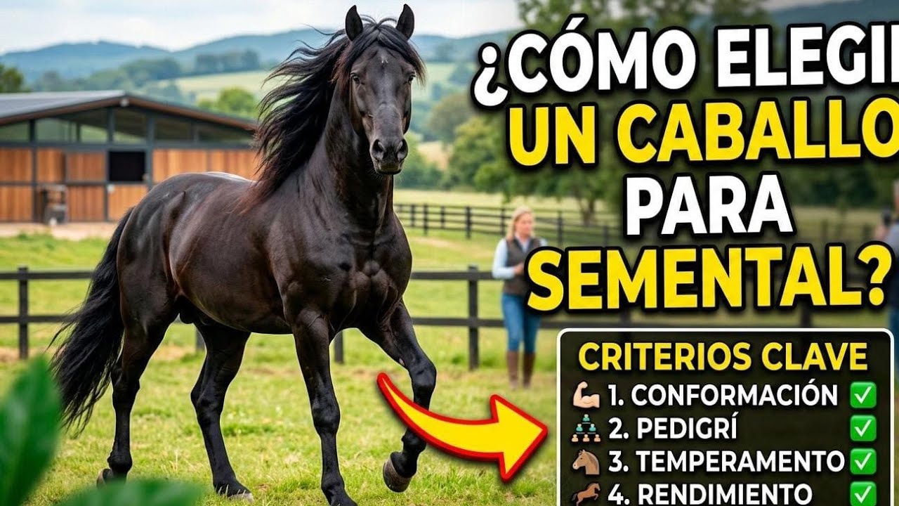 El Semental Perfecto: Gu&iacute;a Maestra para Elegir tu Caballo Reproductor