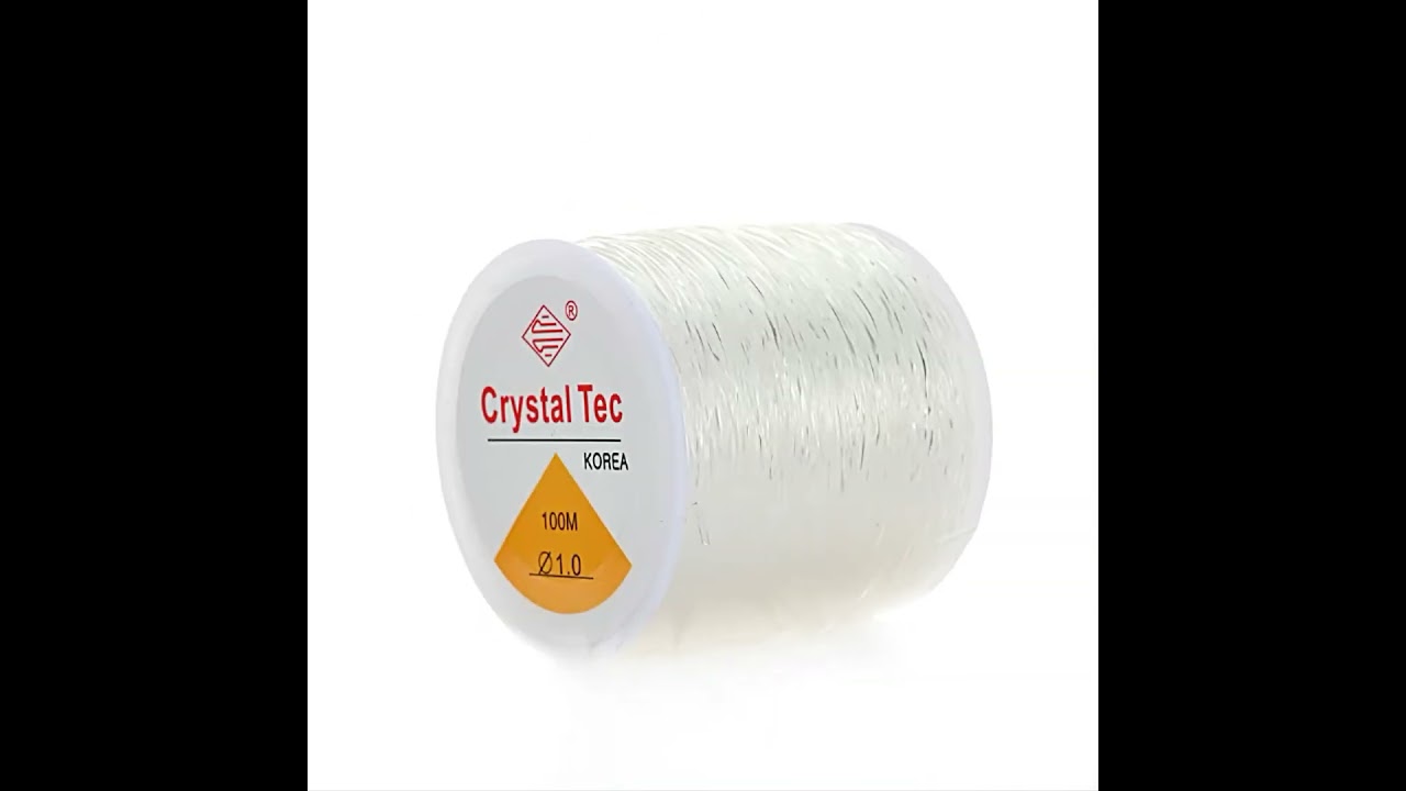 IYOE 0.5-1.5mm cordon élastique fil élastique Transparent pour la