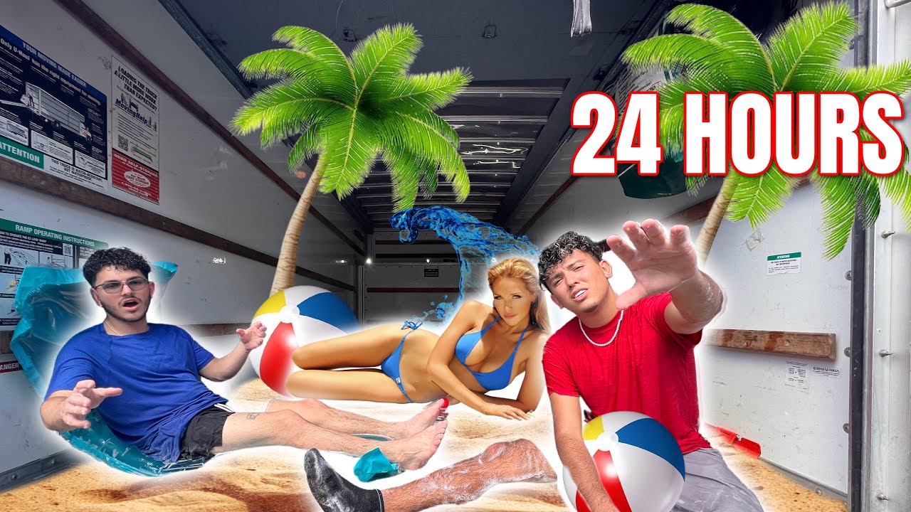 ПРОВЕДЕНИЕ 24 ЧАСОВ В ГРУЗОВИКЕ!!