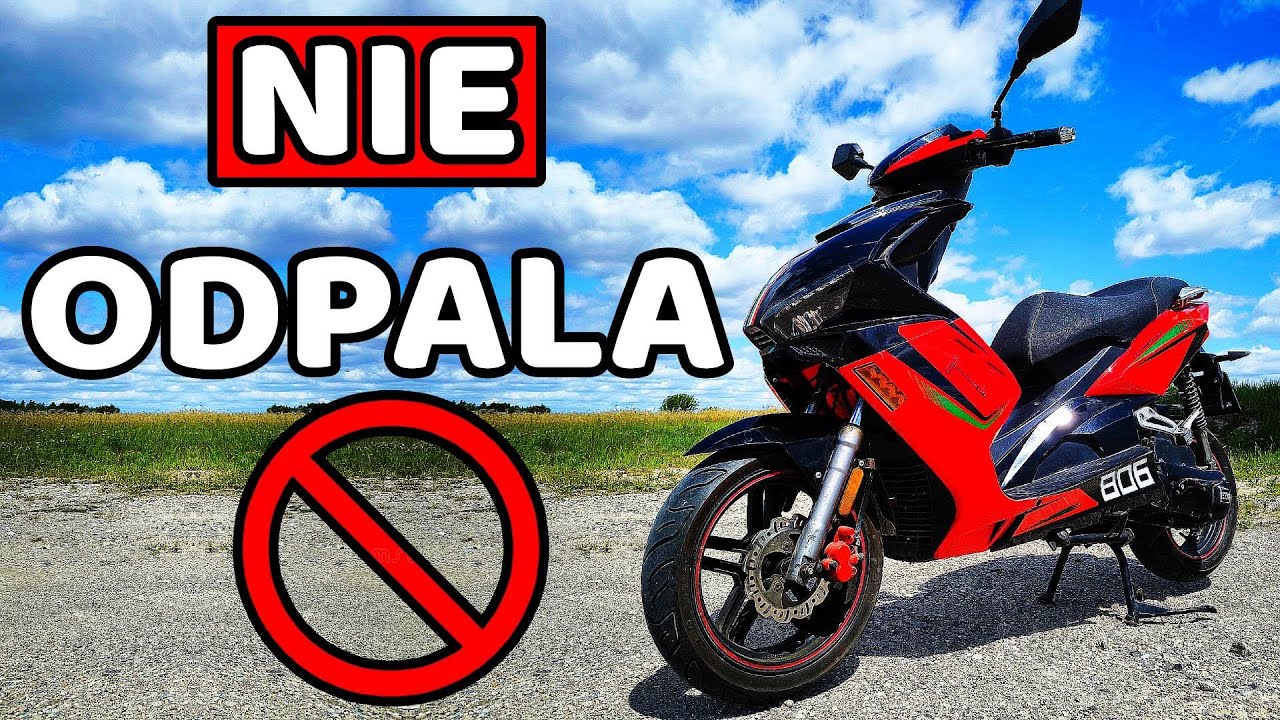Skuter nie odpala. Problem rozwiązany