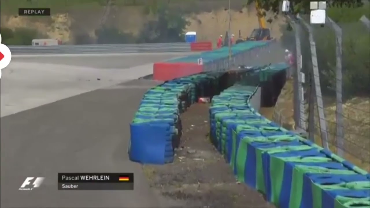 F1 2017 top 10 crashes