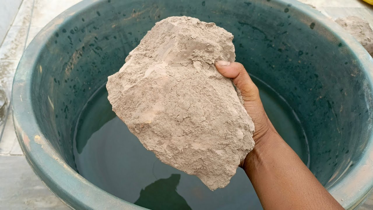 Asmr. Masterpiece ten dirts water crumbling