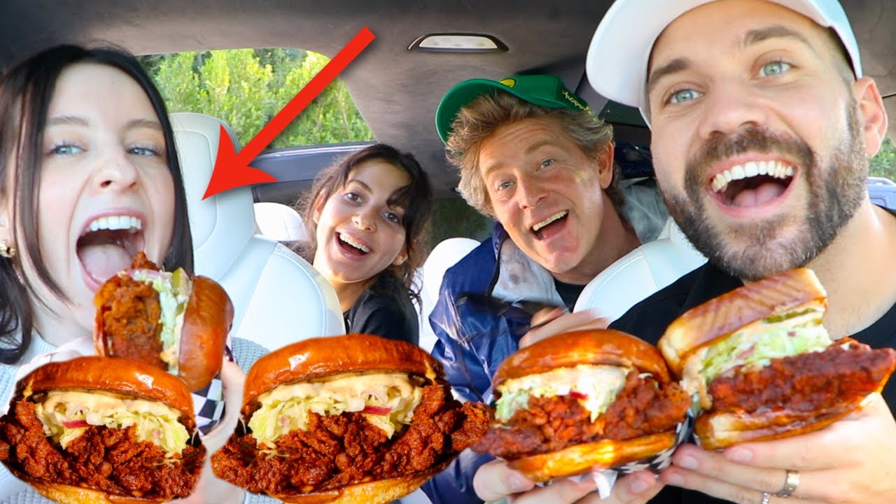 ULTIMATE HOT CHICKEN FEAST with FAKE CARLY, JASON & JESS!