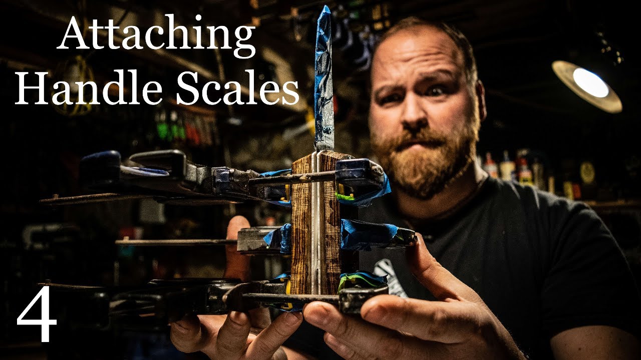 Attaching Handle Scales: Knife Making Build-Along #4