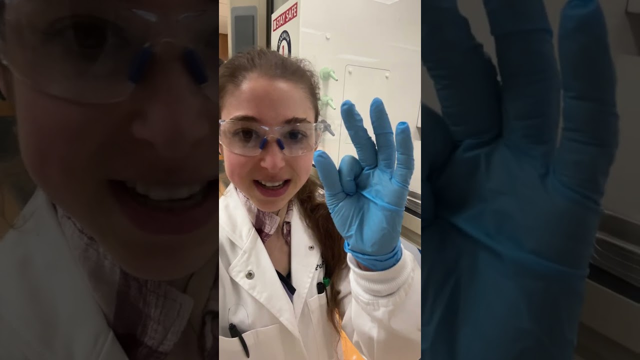 Lab tip: use a bath sonicator to help dissolve solids