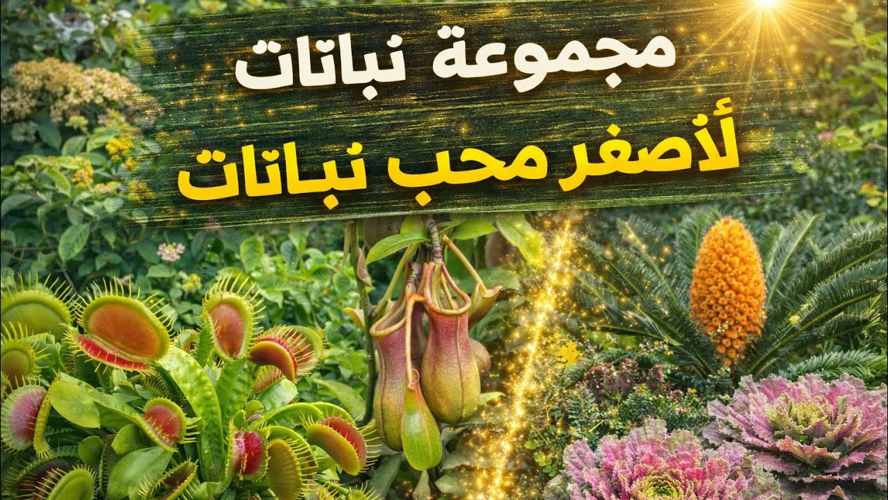 حديقة اصغر عاشق نباتات ترتيب وجمال لا يوصف