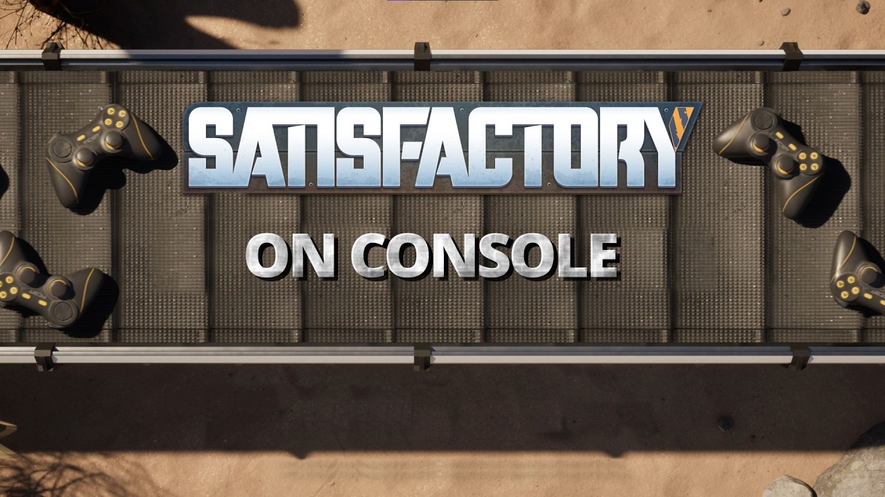 Satisfactory on console? PS5 Factory Stream! Day 27