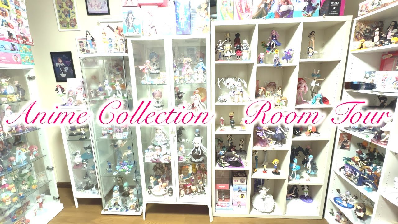 アニメオタクの部屋紹介！大量にあるグッズを飾っているコレクションルームを大公開！！/アニメグッズ/フィギュアの収納/グッズの飾り方/ルームツアー