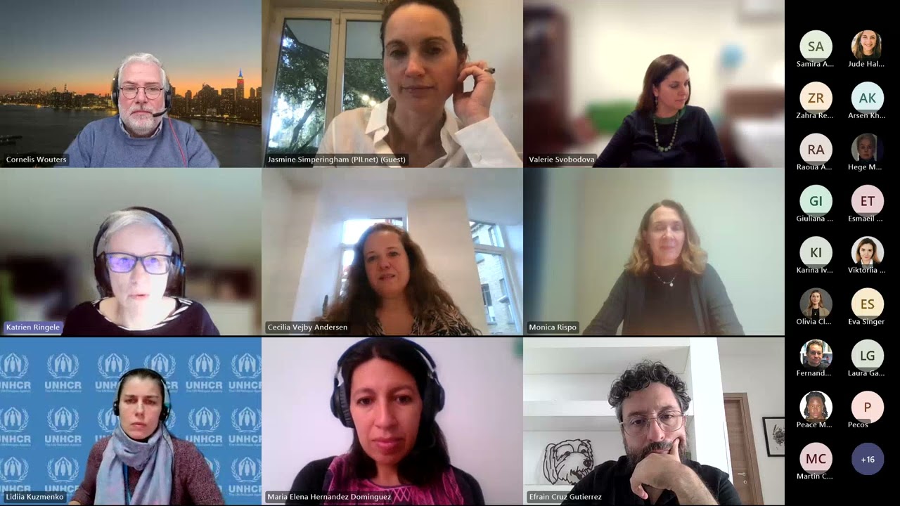 GPC TTLP / UNHCR Webinar on Cross border Legal Aid Interventions in Humanitarian Contexts