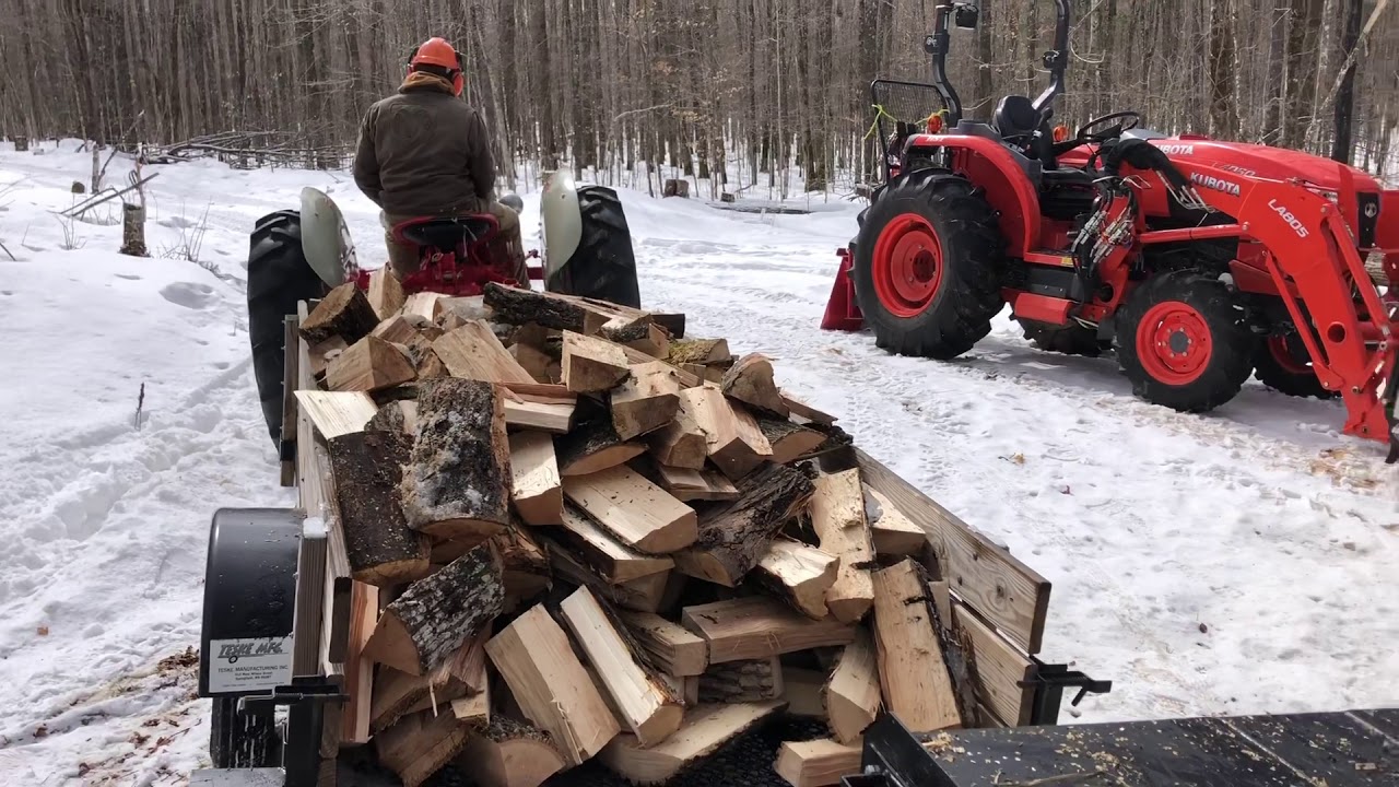 #118 Time to Split Wood with the Super Split Log Splitter