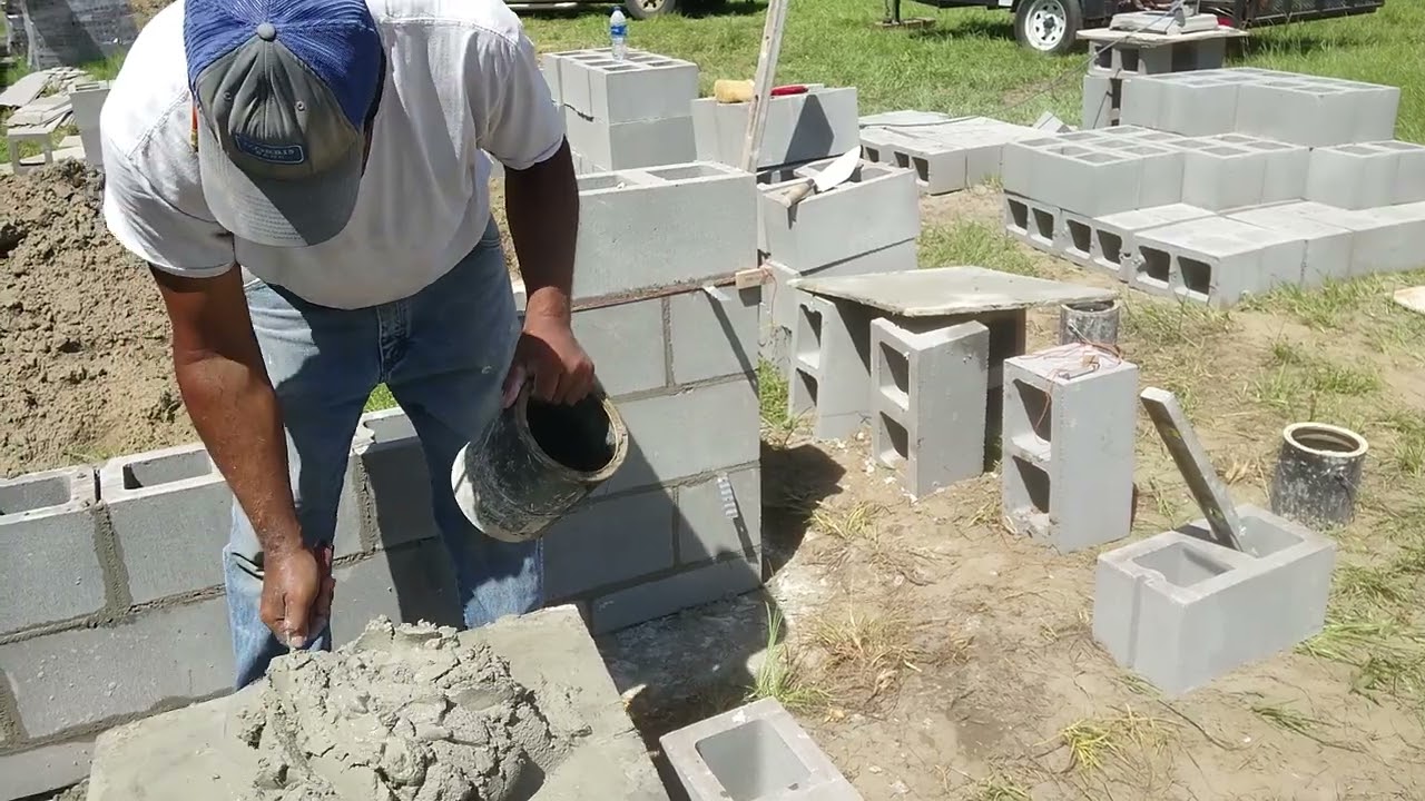 Mike's diy how to a block foundation