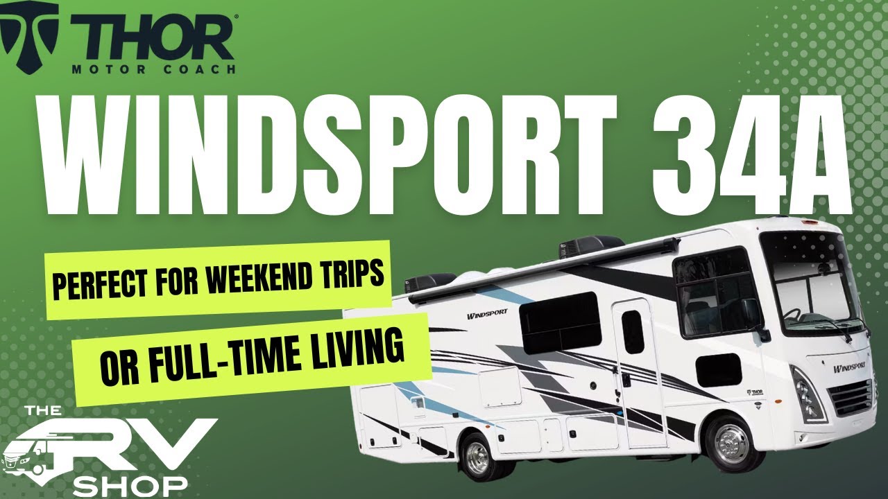 2023 Thor Motor Coach Windsport 34A for Sale at The RV Shop @ThorMotorCoach